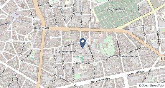 Karte: Augustastraße 76, Aachen