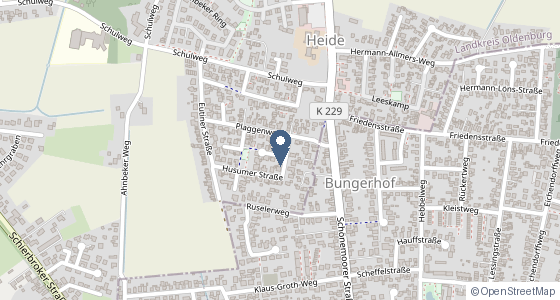 Karte: Husumer Str. 21, Heide