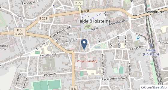Karte: Speichergasse 6, Heide