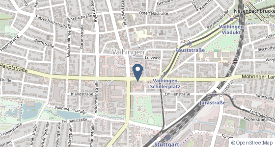 Karte: Hauptstr. 14, 70563 Stuttgart
