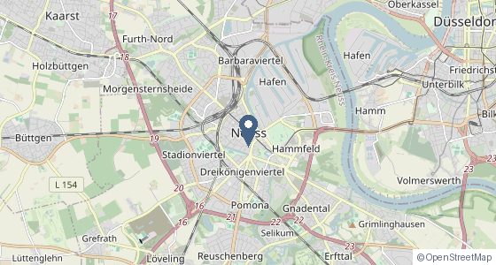 Karte: Düsseldorf, NRW DE, Ferdinand-von-Lüninck-Weg 16, Neuss