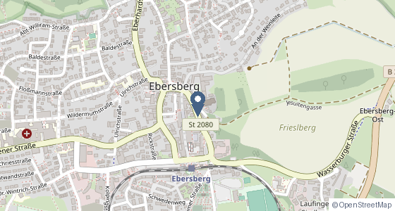 Karte: Bahnhofstr. 11, 85560 Ebersberg