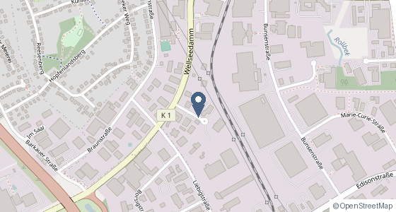 Karte: Lise-Meitner-Straße 3, Kiel