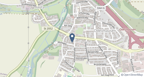 Karte: Hauptstr. 12, 85235 Odelzhausen