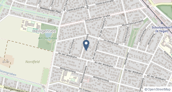 Karte: Jägerweg 24a, Berlin