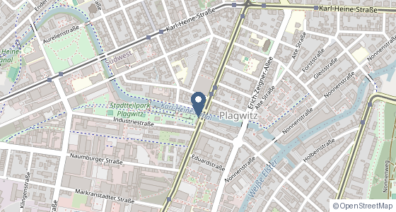 Karte: Merseburger Straße 2, 04229 Leipzig
