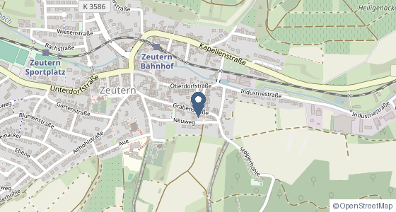 Karte: Oberdorfstraße 60, 76698 Ubstadt-Weiher