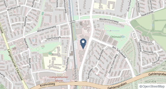 Karte: Tangstedter Landstraße 83, Hamburg