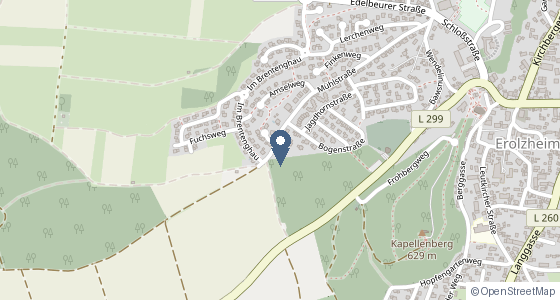 Karte: Mühlstraße 51, 88453 Erolzheim